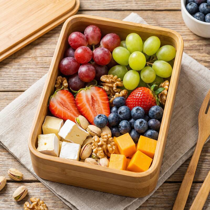 Plateau Fruits et Fromage