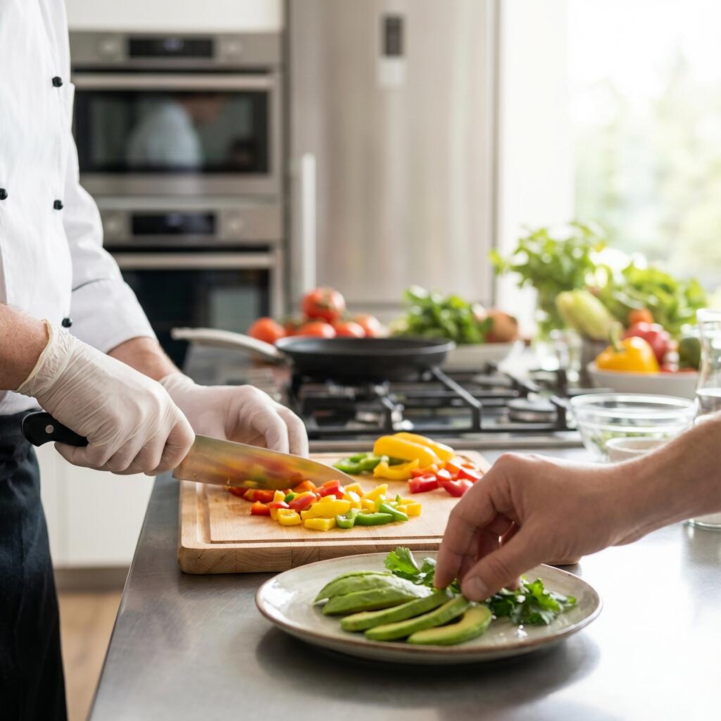 Préparation de recettes professionnelles