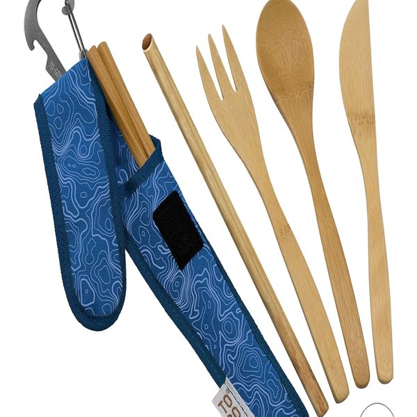 Ustensiles Réutilisables Bambou
